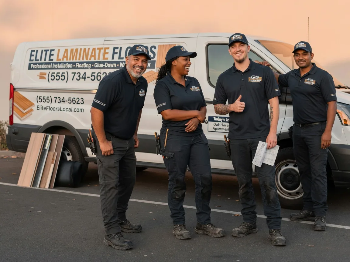 Laminate flooring installation company in Downs, IL
